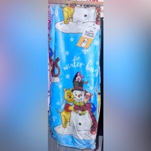 Winnie the Pooh Christmas blanket
